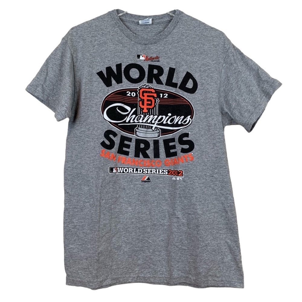 SF GIANTS 2012 WORLD SERIES CHAMPS Tee M